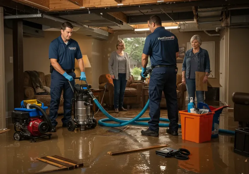 Basement Water Extraction and Removal Techniques process in Osceola, IN